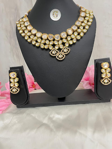 Bridal Kundan Choker Necklace Set