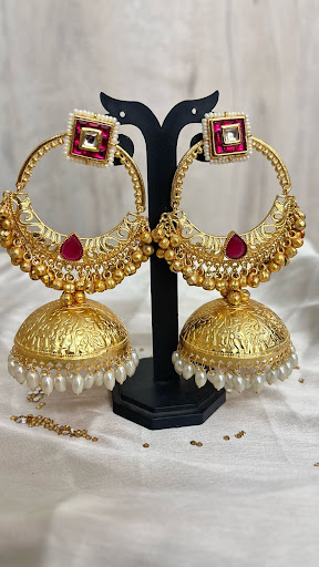 Traditional Jhumka Earrings for Indian Weddings