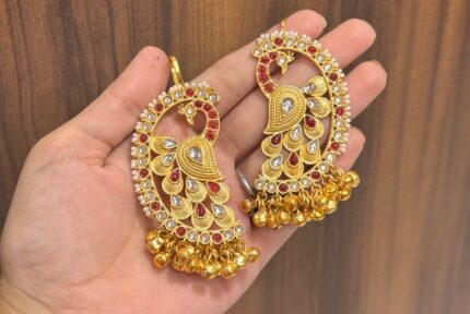 Imperial Glow Danglers – Where Grace Meets Brilliance